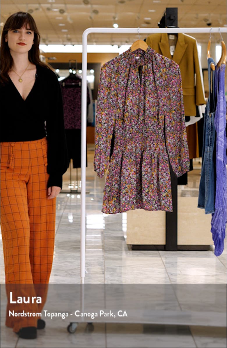 Natalie Cutout Long Sleeve Dress, sales video thumbnail