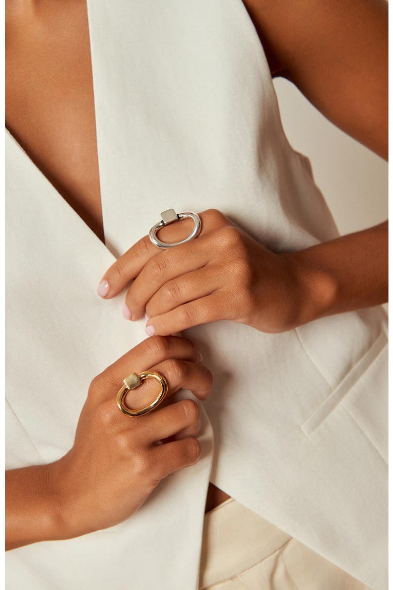 Queen Ring, Alternate, color, Silver