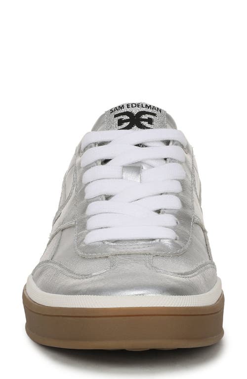 Sam Edelman Althea Sneaker In Silver