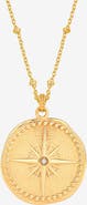Dower & Hall Diamond True North Talisman Necklace