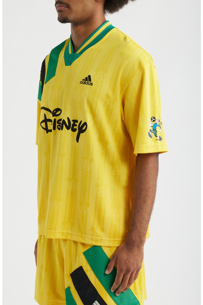 x Brain Dead Disney Football Jersey, Alternate, color, BOLD GOLD