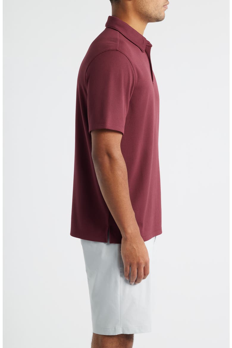 Swing Golf Polo, Alternate, color, BURGUNDY TANNIN