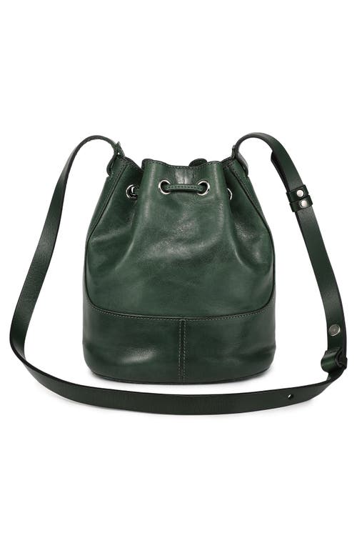 Old Trend Crocus Convertible Bucket Bag In Green
