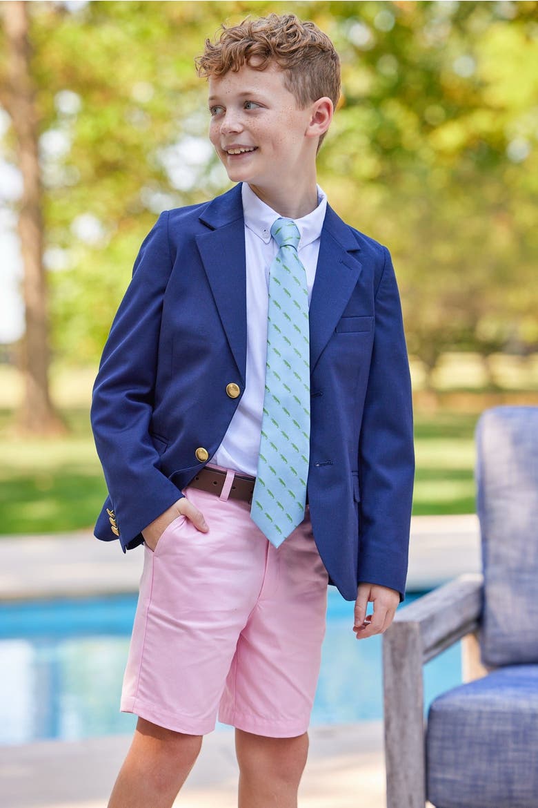 Kids' Oxford Button Down Shirt, Alternate, color, White Oxford