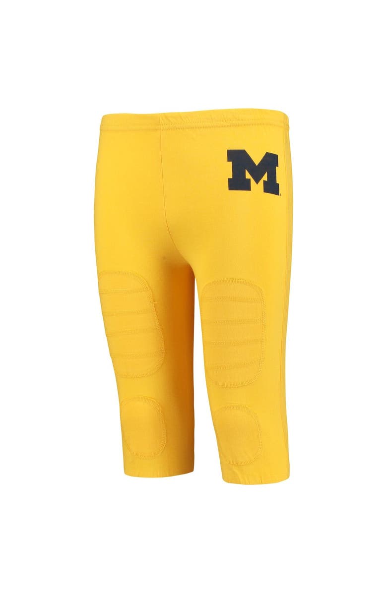 Wes & Willy Youth Wes & Willy Navy Michigan Wolverines Football Sleep Set, Alternate, color, Navy