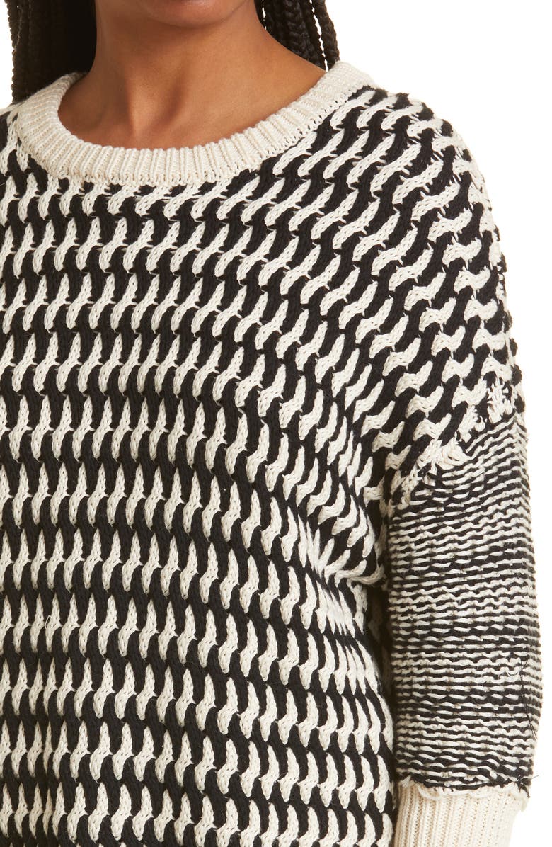 rag & bone Quinn Cotton & Cashmere Sweater, Alternate, color, 
