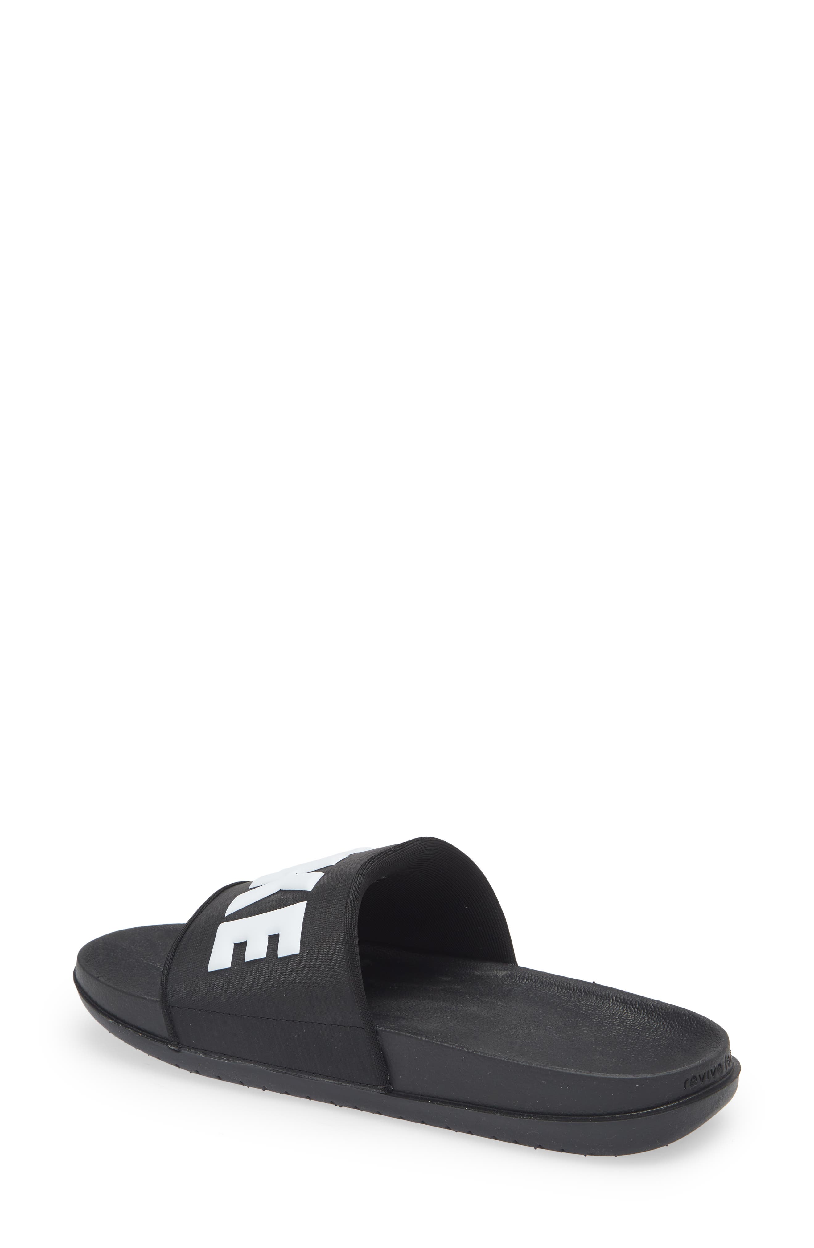 Nike Offcourt Sport Slide, Alternate, color, Black/ White