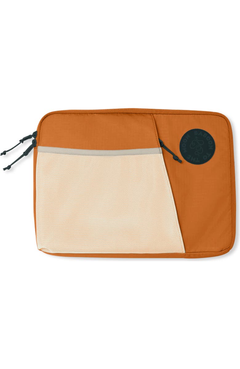 Baboon to the Moon Laptop Case, Main, color, Caramel