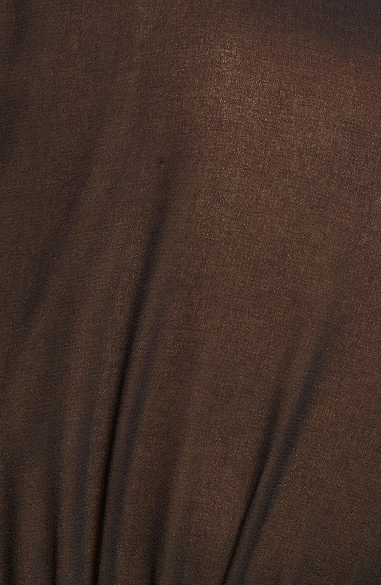 Halogen<sup>®</sup> Smocked Chiffon Blouse, Alternate, color,