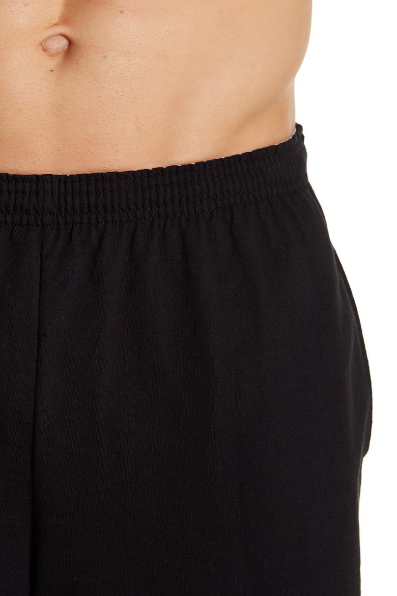 Classic Jersey Shorts, Alternate, color, BLACK