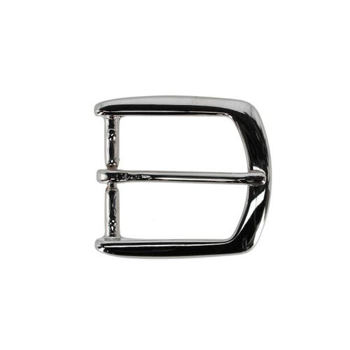 Trafalgar 35mm Italian Solid Brass Rounded Edged Harness Belt Buckle
