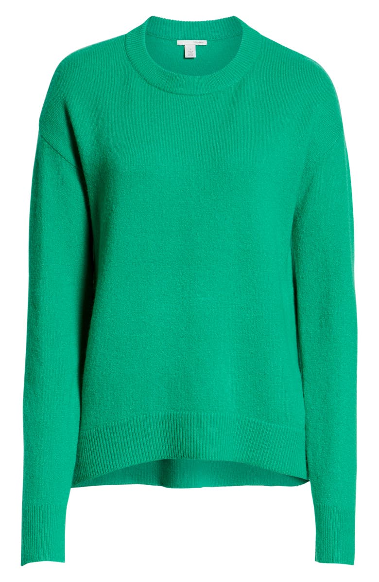 Halogen<sup>®</sup> Crewneck Wool Blend Sweater, Alternate, color,