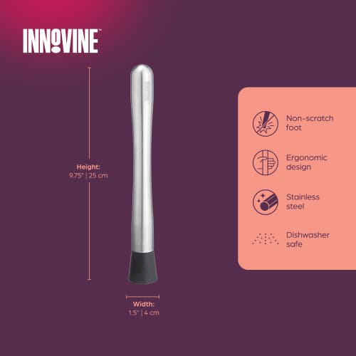 Innovine Stainless Steel Muddler