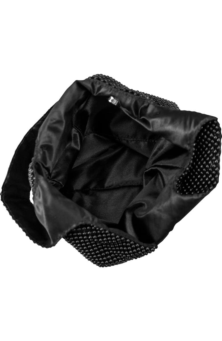 Jessica McClintock Logan Beaded Handbag, Alternate, color, Black