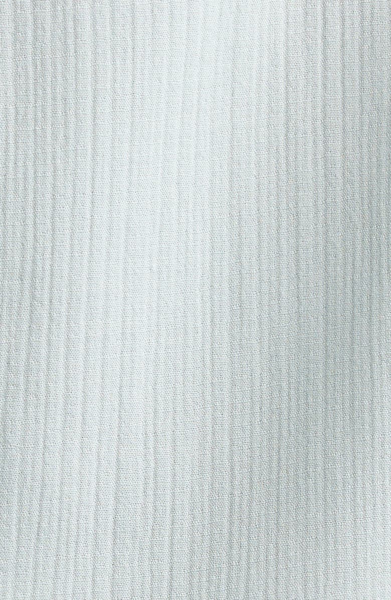 Akris Lavino Cotton & Silk Blend Double Face Jacket, Alternate, color, Bleached Denim