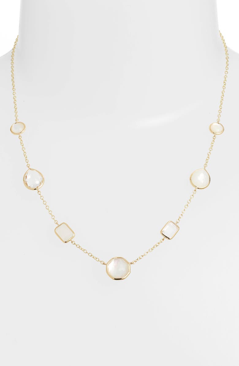 Ippolita Rock Candy Semiprecious Stone Frontal Necklace, Alternate, color,