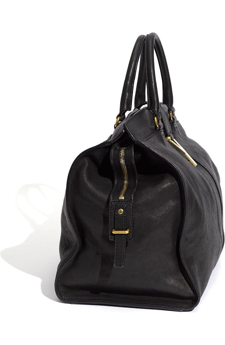 Yves Saint Laurent 'Cabas Chyc - Large' Leather Satchel, Alternate, color,