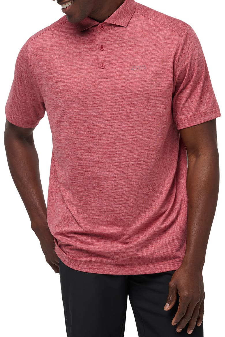Heater Pro Performance Golf Polo, Main, color, HEATHER SCOOTER