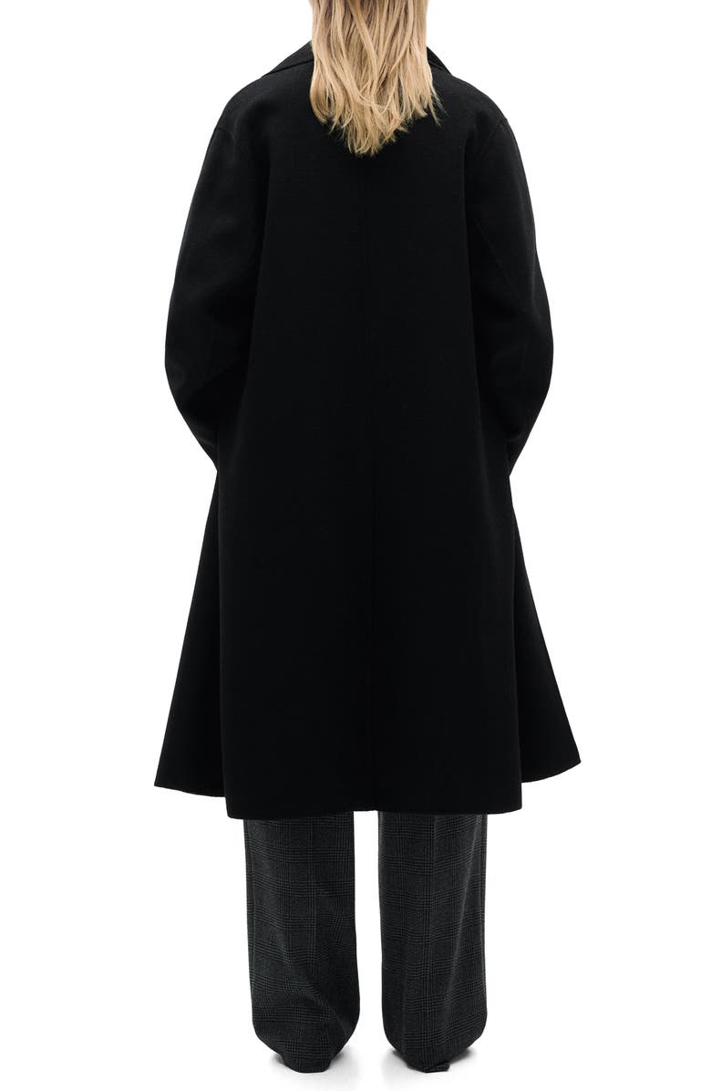 MANGO Handmade Oversize Wool Blend Coat, Alternate, color, 