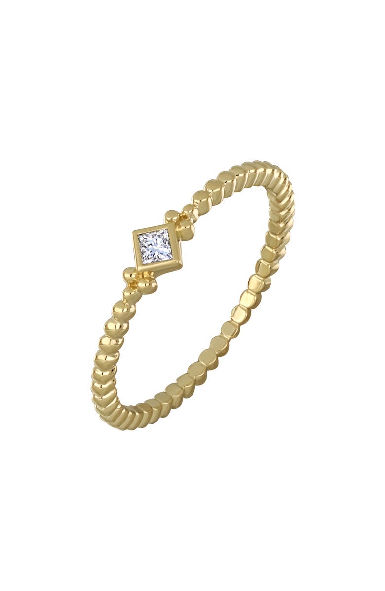 Bony Levy Mykonos Diamond Stackable Ring, Main, color, 18K Yellow Gold