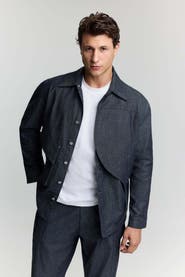 Jendue US Layered Denim Jacket - Unique Style & Comfort