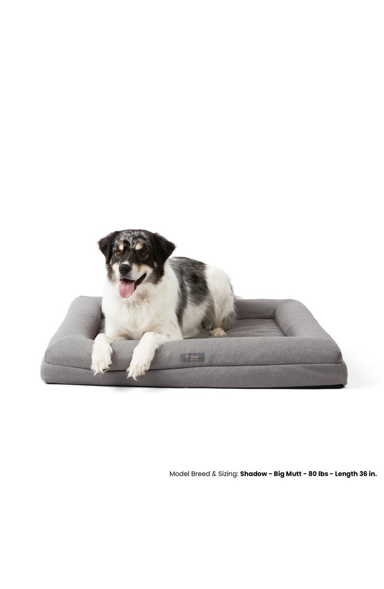 Nandog Pet Gear Orthopedic Dog Bed, Alternate, color, Gray