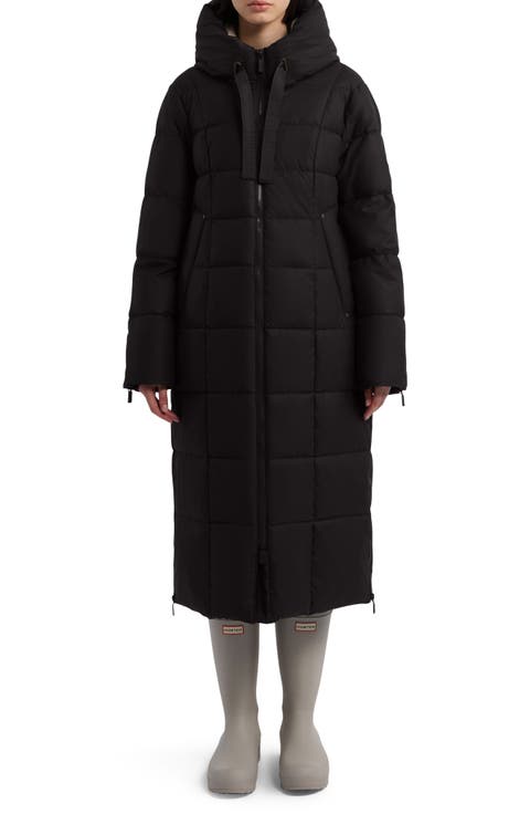 Ireland Water Repellent Faux Shearling Lined Puffer Jacket