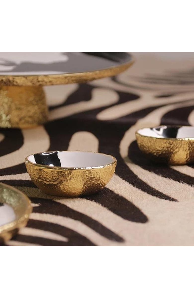 Lunares Bianco Nero Salt & Pepper Set, Alternate, color, White