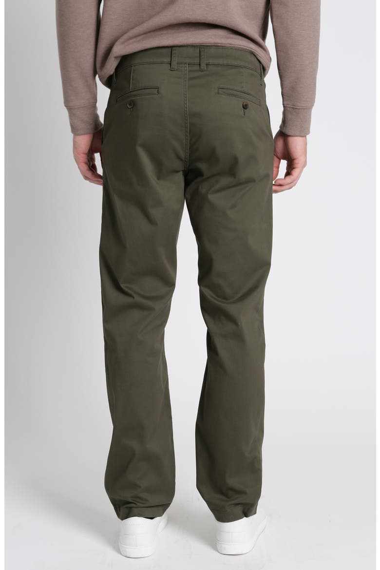 Bowie Stretch Twill Chinos, Alternate, color, GREEN