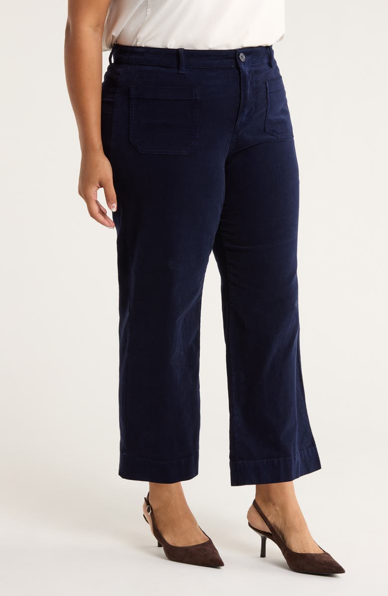 Liverpool Los Angeles Wide Leg Corduroy Pants, Alternate, color,