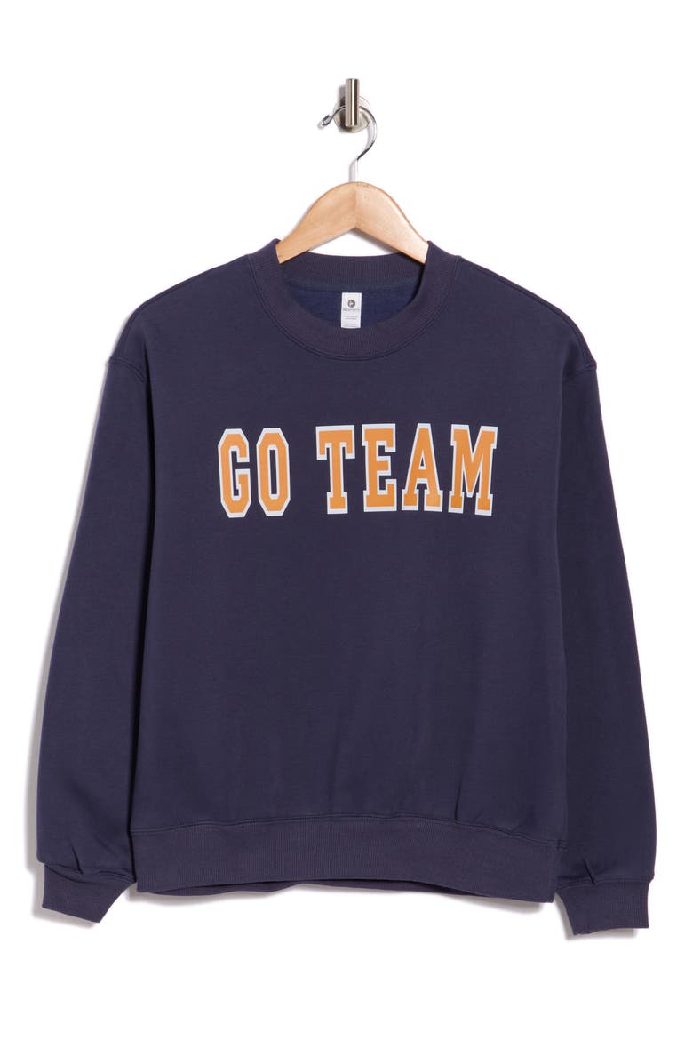 Varsity Vault Fleece Graphic Sweatshirt, Alternate, color, NAVAL ACADEMY