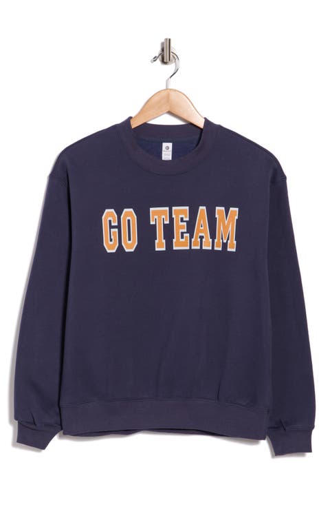 Varsity Vault Fleece Graphic Sweatshirt