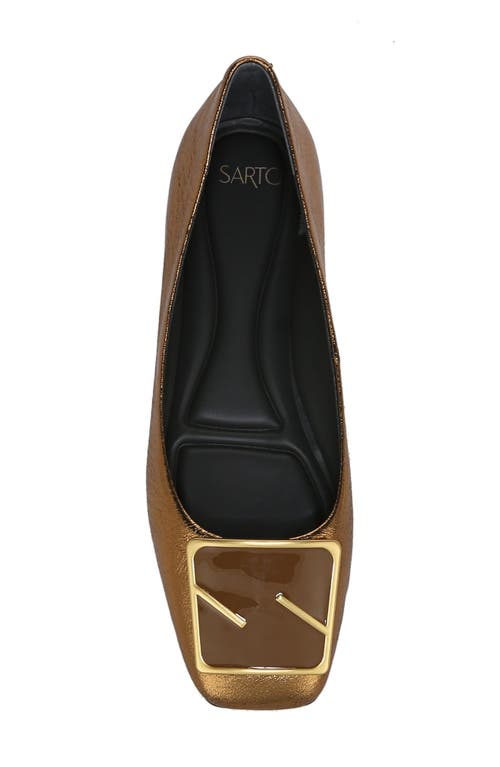 Sarto By Franco Sarto Flexa Maya Flat In Brown