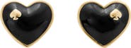 Kate Spade New York heart spade stud earrings