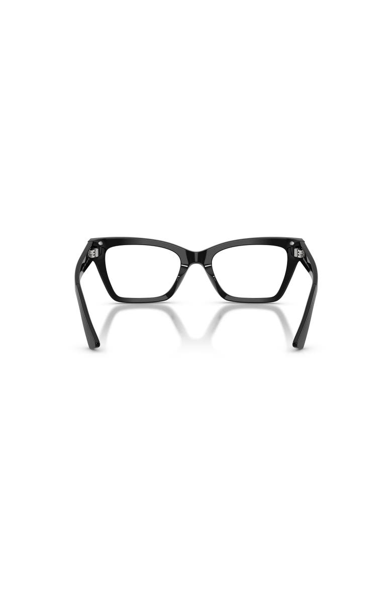 49mm Cat Eye optical glasses, Alternate, color, Black