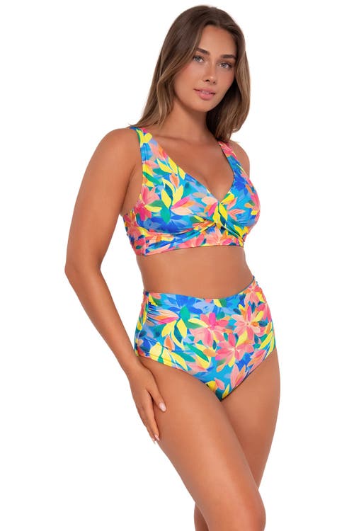 Sunsets Elsie Top In Shoreline Petals