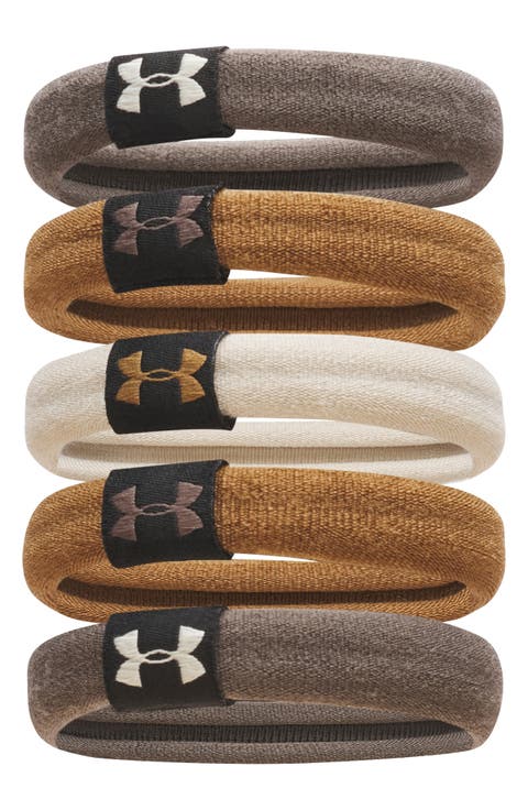 5-Pack Assorted Performance Hair Ties