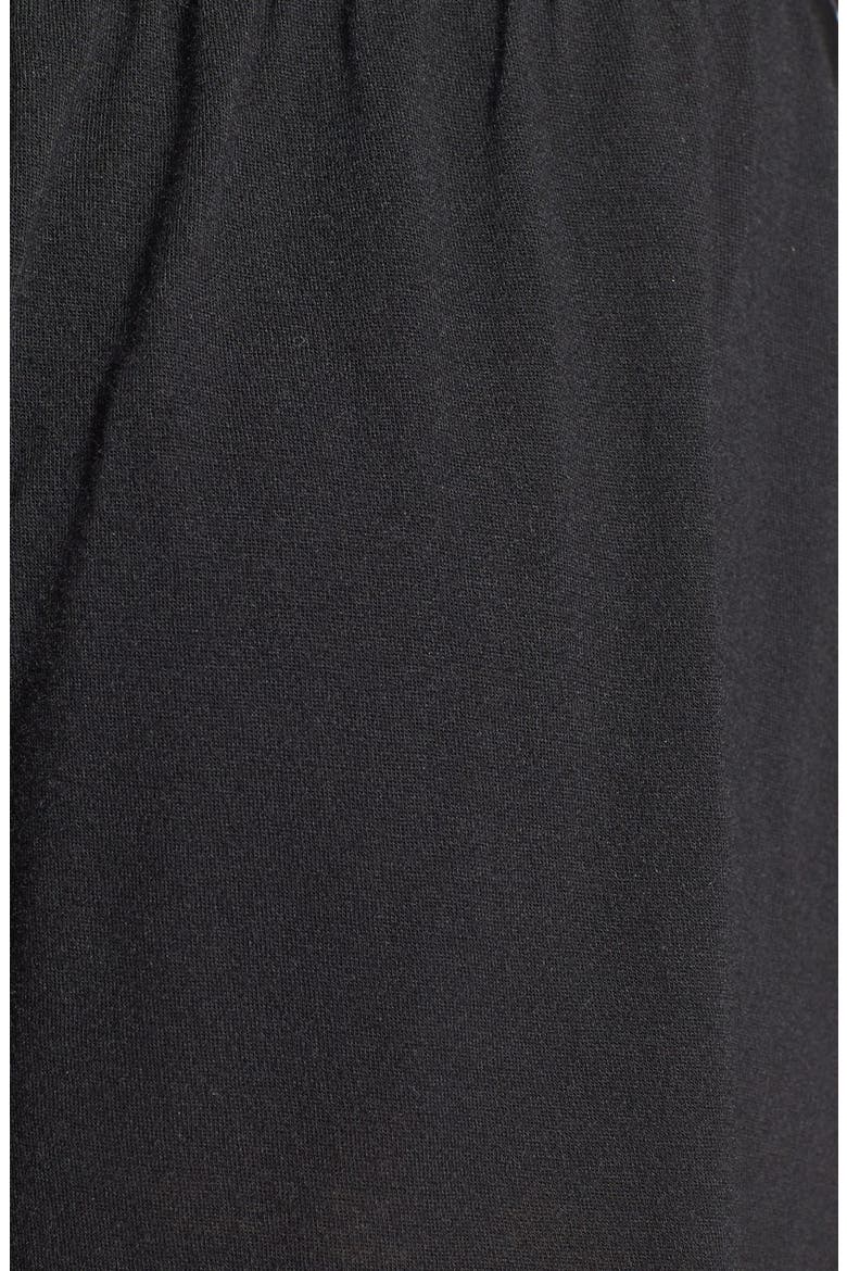 Knit Shorts, Alternate, color, BLACK