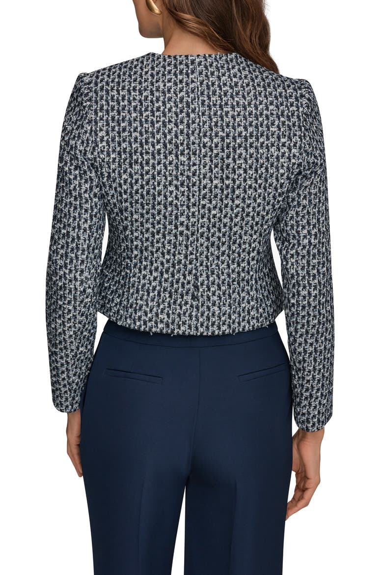 Tweed Crop Jacket, Alternate, color, NIGHTFALL MULTI