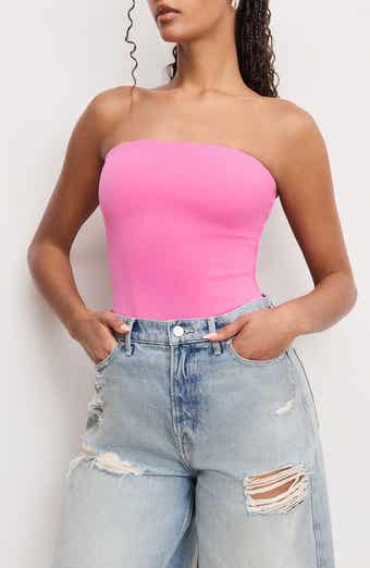 Good American Sculpting Corset Strapless Bodysuit