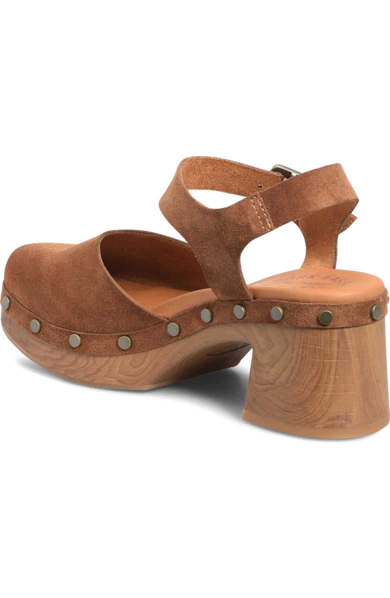 Kork-Ease<sup>®</sup> Tribecca Ankle Strap Platform Clog, Alternate, color, Tan Suede