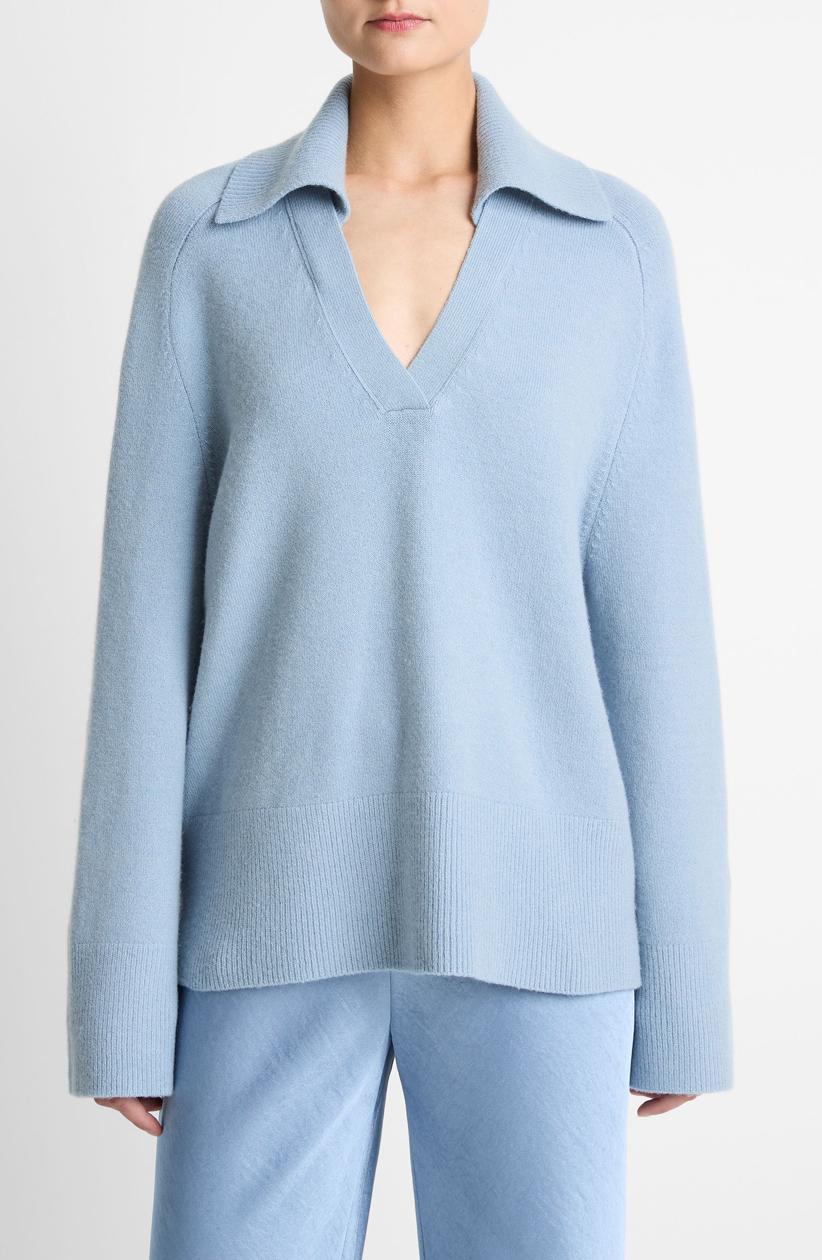 Oversize Wool & Cashmere Blend Sweater - image 3
