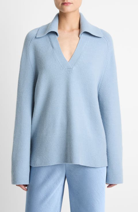 Oversize Wool & Cashmere Blend Sweater