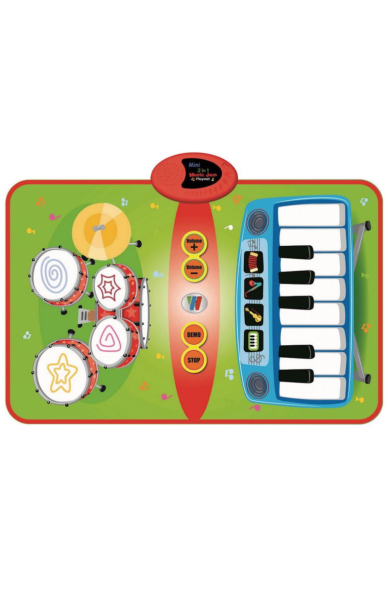 Nothing But Fun Toys Playtime Music Mat, 4 Instrument Modes, Alternate, color, 