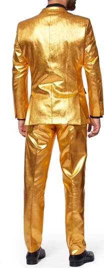Groovy Gold Two Button Notch Lapel Suit
