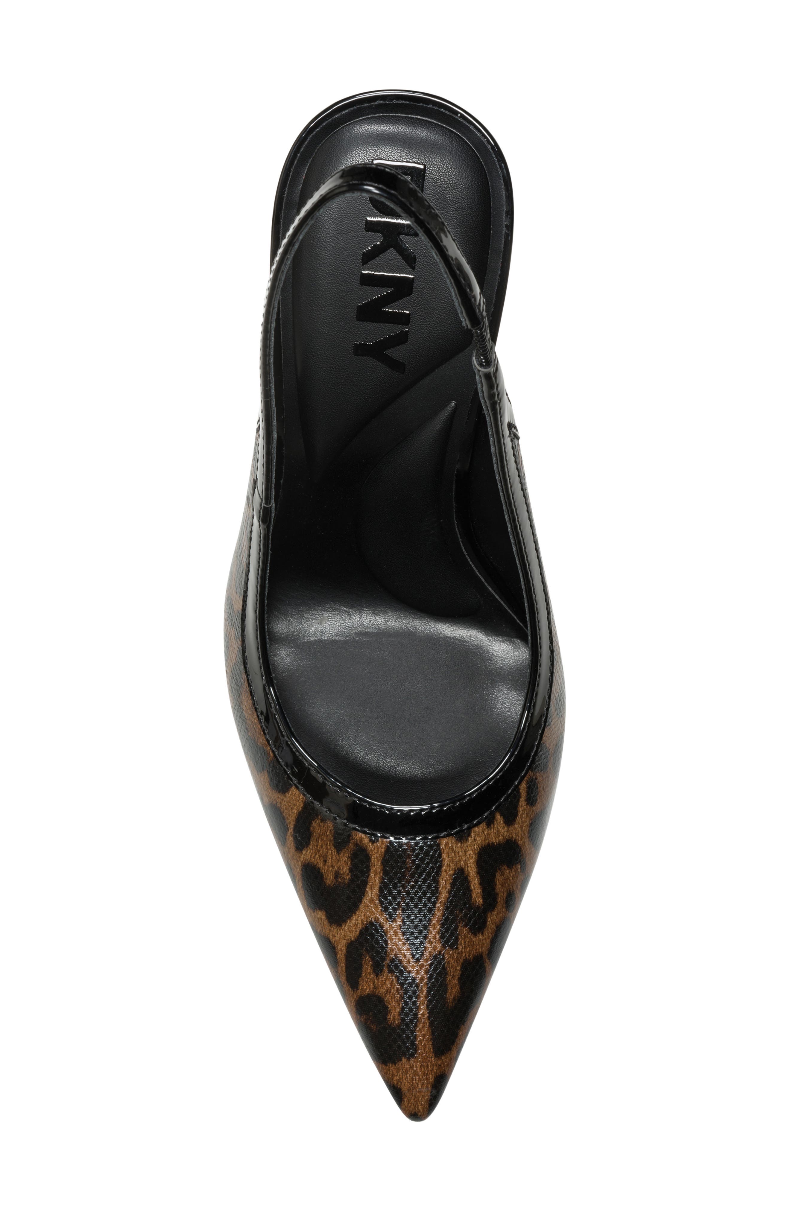 DKNY Cinette Slingback Pointed Toe Pump, Alternate, color, 