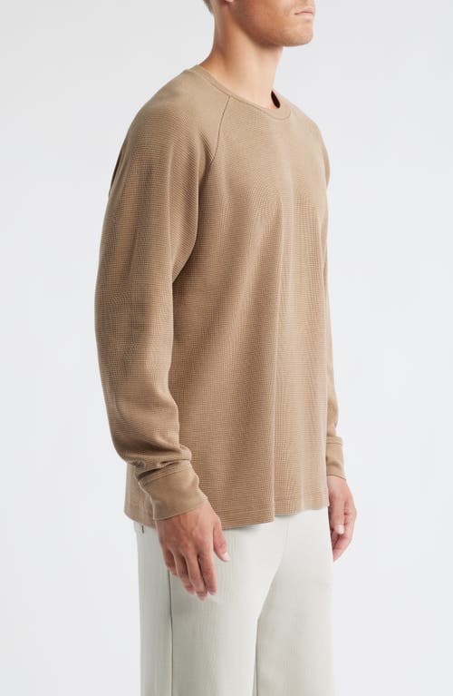 Bp. Thermal Long Sleeve Raglan T-shirt In Brown