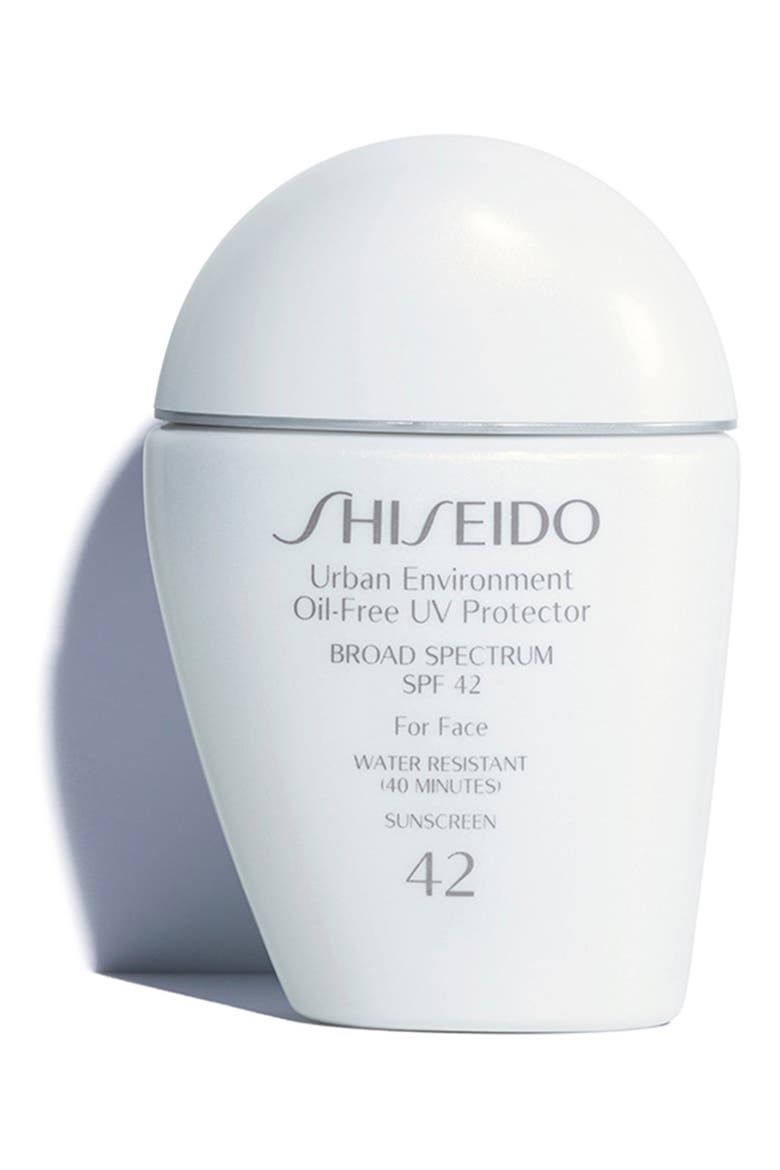 Urban Environment Oil-Free UV Protector Broad Spectrum Face Sunscreen Lotion SPF 42, Main, color, NO COLOR