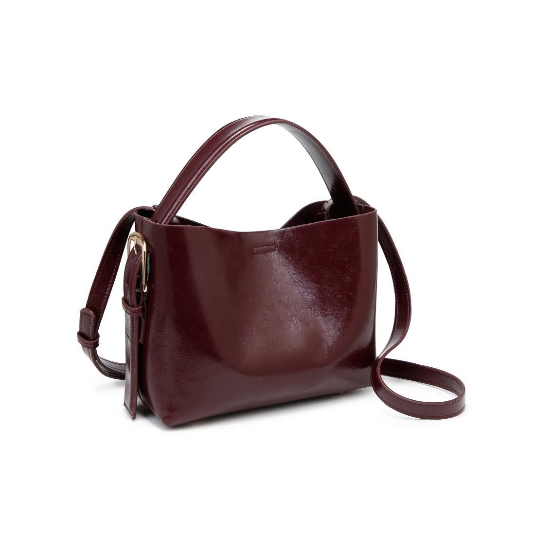 MODA LUXE Sophie Crossbody, Alternate, color, Burgundy