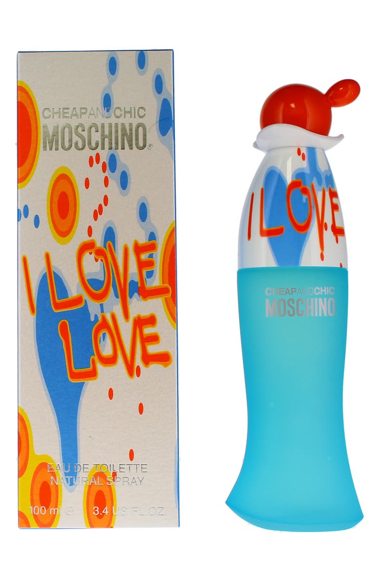 Moschino I Love Love Eau de Toilette, Alternate, color, Blue
